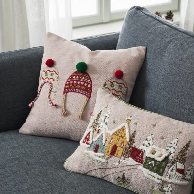 Μαξιλαροθήκη 43x43cm Xmas 298