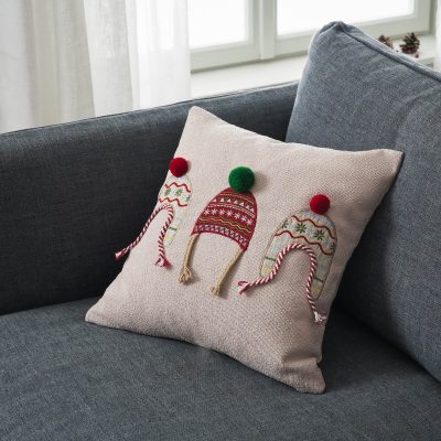 Μαξιλαροθήκη 43x43cm Xmas 298