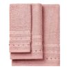 Σετ πετσέτες Art 3462 Σετ 3τμχ Ροζ