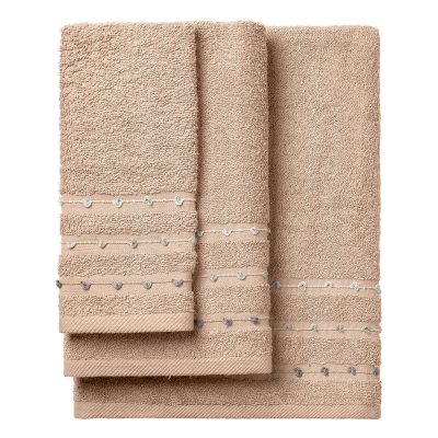 Σετ πετσέτες Art 3463 Σετ 3τμχ Μπεζ