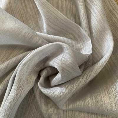 Κουρτίνα ζορζέτα με ρίγες και γυαλάδα – DF| 4005